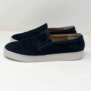 Vionic Black Suede Slip on Sneakers Womens Size 8